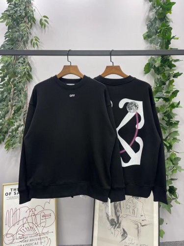 [buy more save more]1:1 quality version Crew neck sweater with moon arrow on the back