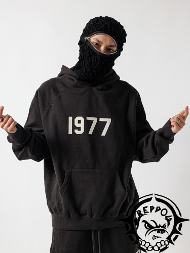 1:1 quality version 1977 digital print hoodie 4 colors