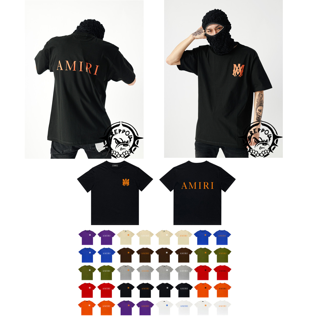 [buy more save more] simple letter print tee 20 colors