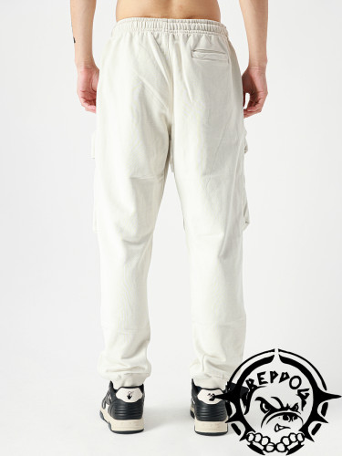 1:1 quality version  Sweatpants with three-dimensional pockets 2 colors