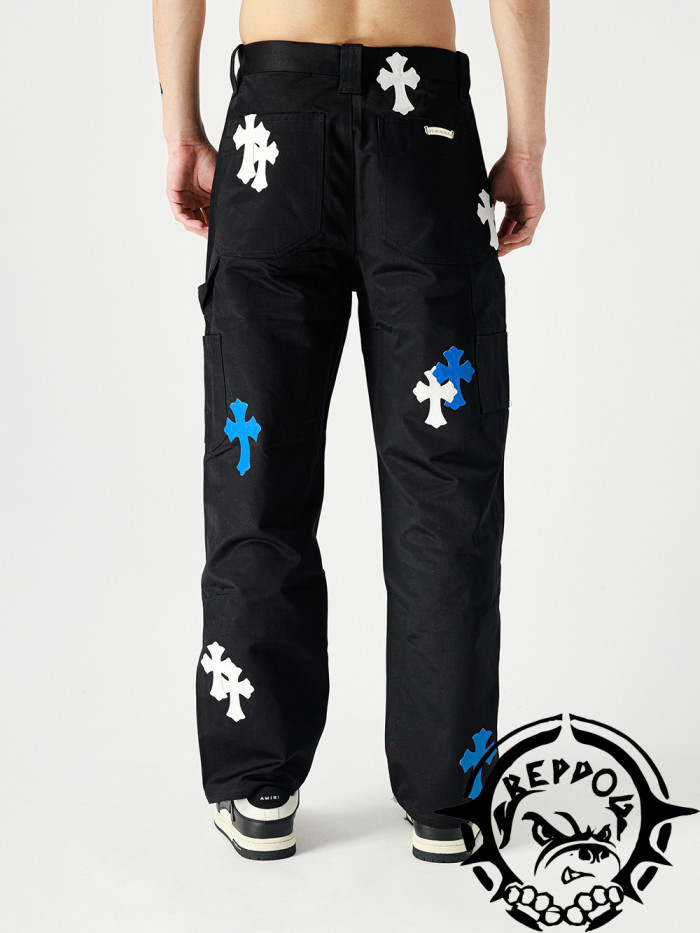 [Buy More Save More]1:1 quality version Patchwork Cross-Patch Jeans