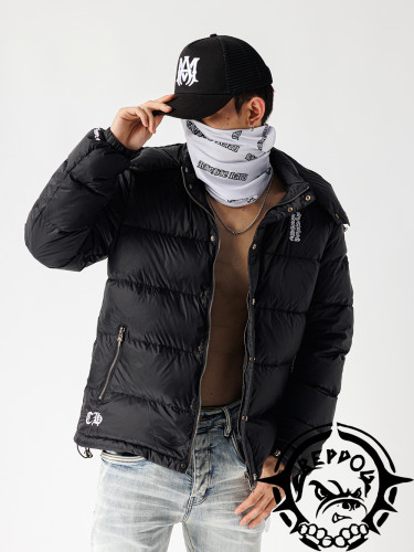 [Buy more save more]1:1 quality version Embroidered letter down jacket
