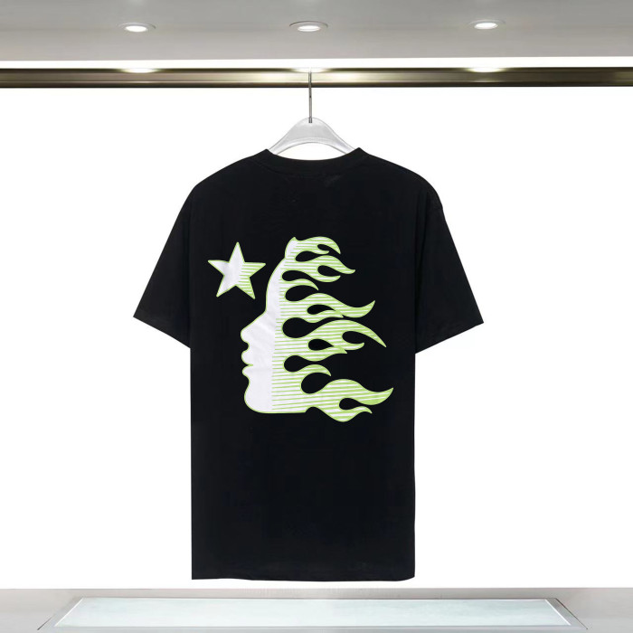 [buy more save more] 1:1 quality version Flame Letter Print Short Sleeve Tee 2 colors