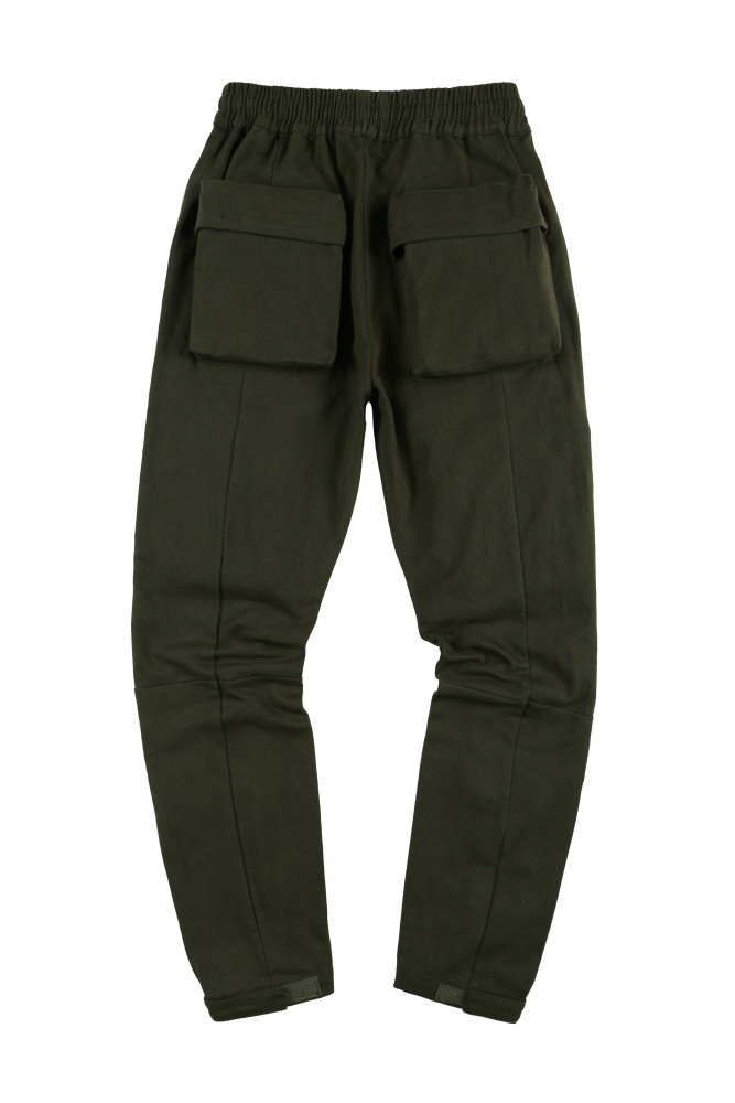 Pocket Zipper Loose Pants