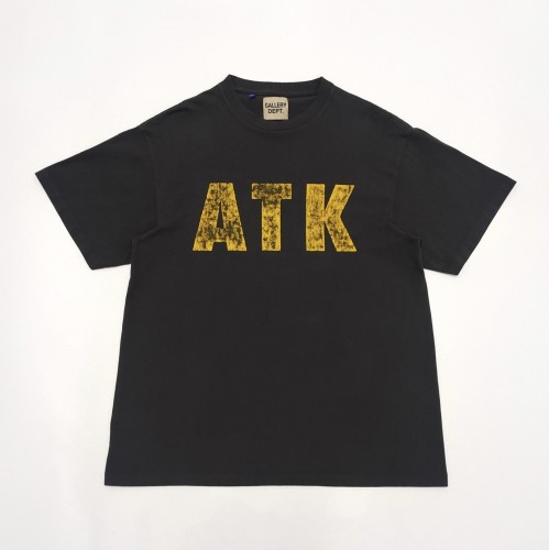 1:1 quality version Washed Large Letter Print tee