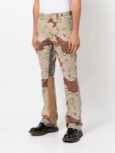 1:1 quality version Round Mesh Camouflage Print Pants