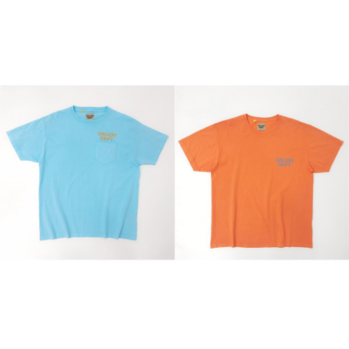1:1 quality version Monogrammed short sleeve above the pocket 2 colors