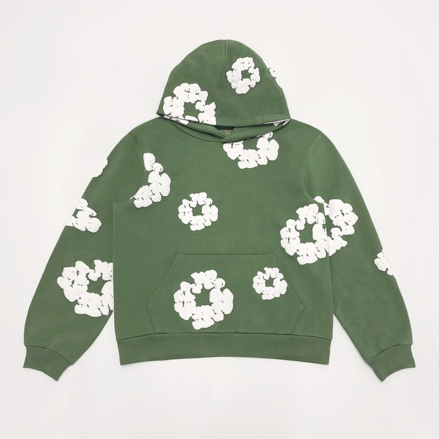 [including comparative images of repdog and other seller] 1:1 quality version kapok cotton print hoodie 10colors