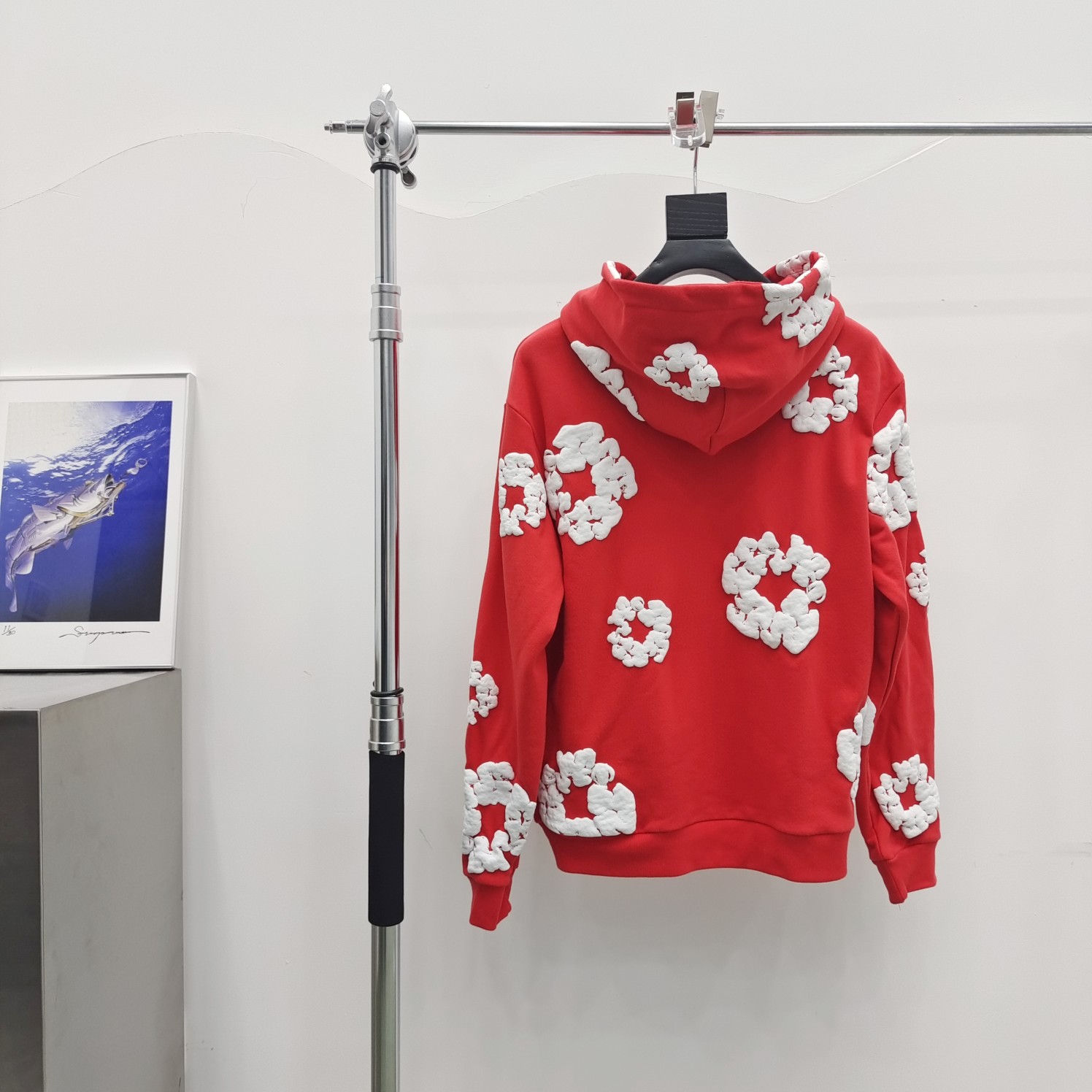 [including comparative images of repdog and other seller] 1:1 quality version kapok cotton print hoodie 10colors
