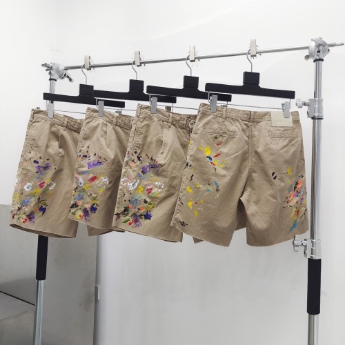 1:1 quality version Hand Painted Ink Splattered Shorts