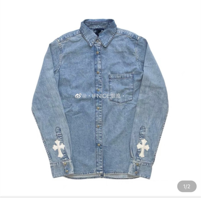 [Buy More Save More] 1:1 quality version Washed and patched denim jacket