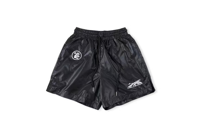 1:1 quality version Leather glossy shorts