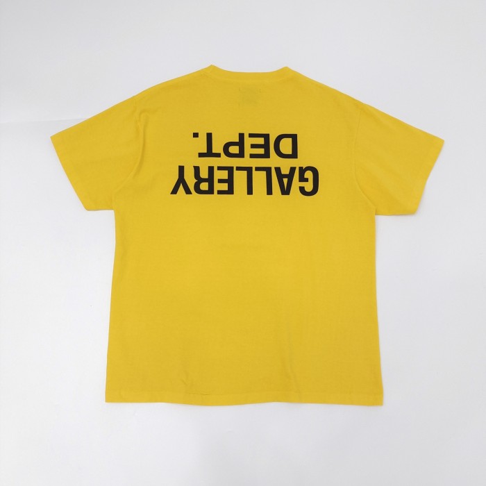 1:1 quality version Reverse Printed Letter Short Sleeve tee 2 colors