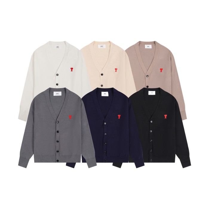 Cardinal Basic Color Multi Button Cardigan 6 Colors