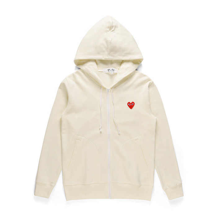 Heart zipper hoodie 4 colors