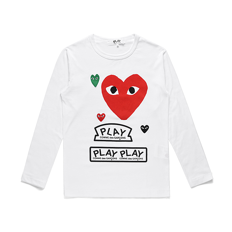 1:1 quality version love circle logo printed long sleeve 2 colors