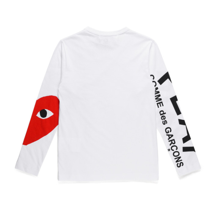 1:1 quality version Large Love Letter Print Long Sleeve Tee 2 Colors