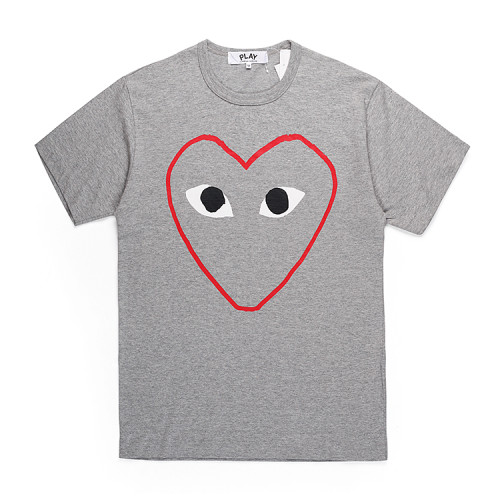 1:1 quality version Big Heart Eyes Casual Tee 3 Styles