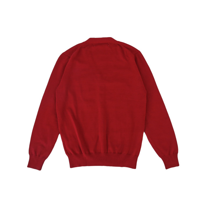 1:1 quality version Classic Red Double Heart Sweater 5 Colors for girls