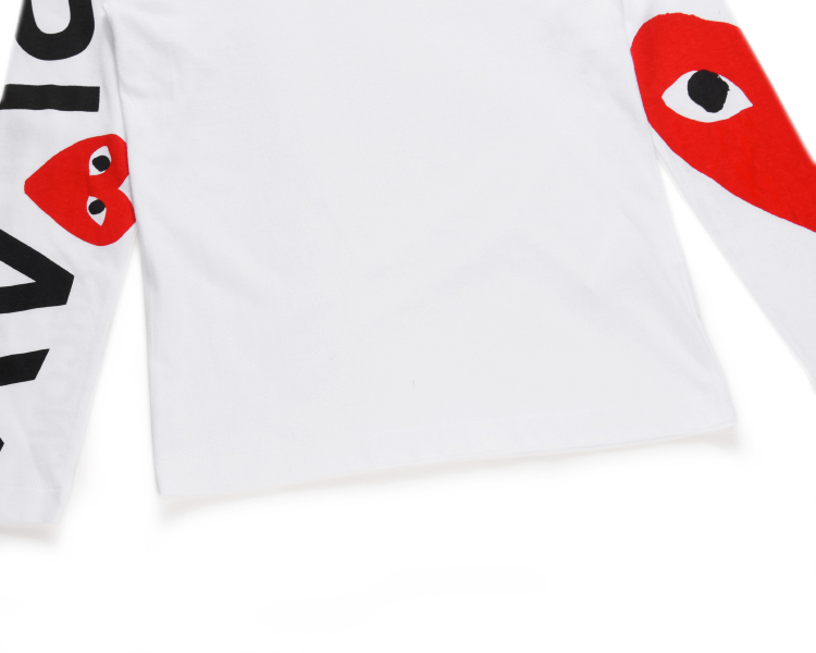 [buy more save more] 1:1 quality version large love letter print long sleeve tee 2 colors