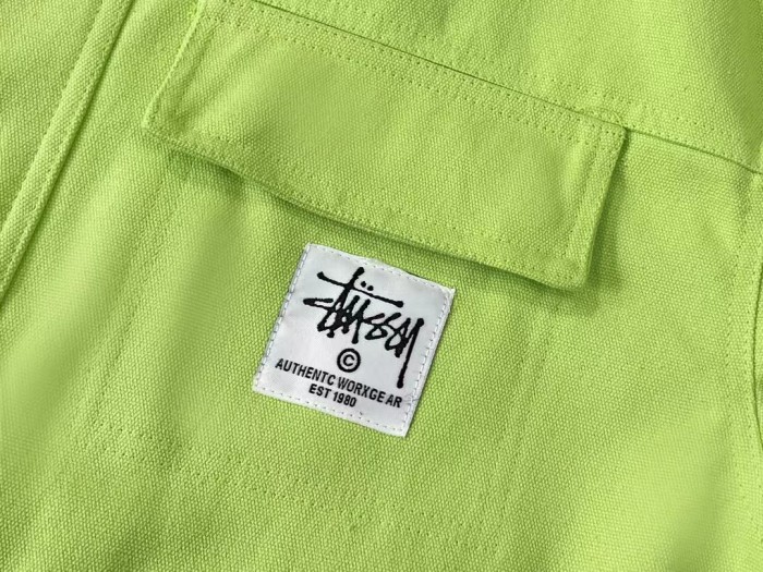 1:1 quality version Vintage Heavy Washed Jacket Green