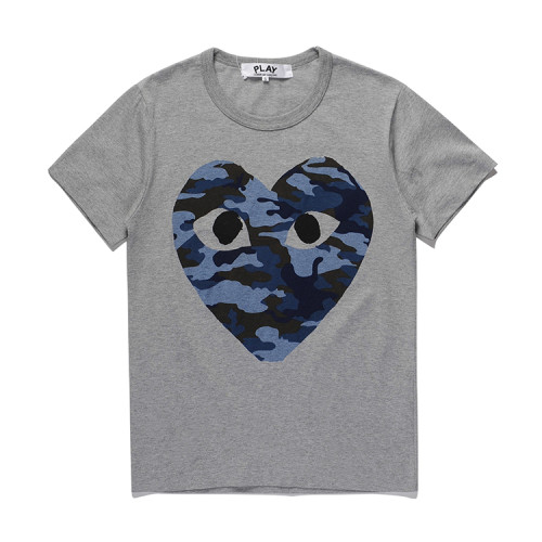 1:1 quality version Camouflage Big Heart Eyes Tee 2 Colors