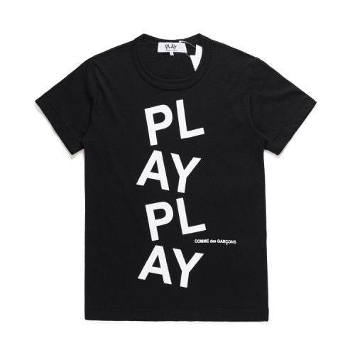 1:1 quality version Simple Letter Round Neck Tee