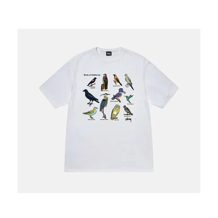 Simple and Playful Basic Printed T-shirt 11 Styles