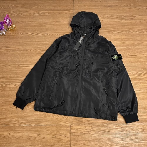 1:1 quality version Multi-zipper function outdoor windproof waterproof jacket 2 colors