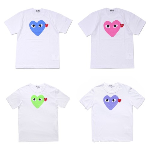 1:1 quality version Colorful Love Print Tee 4 Colors