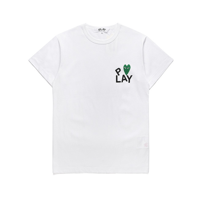 1:1 quality version Green Heart Round Neck Tee
