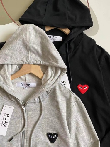 Heart zipper hoodie 4 colors