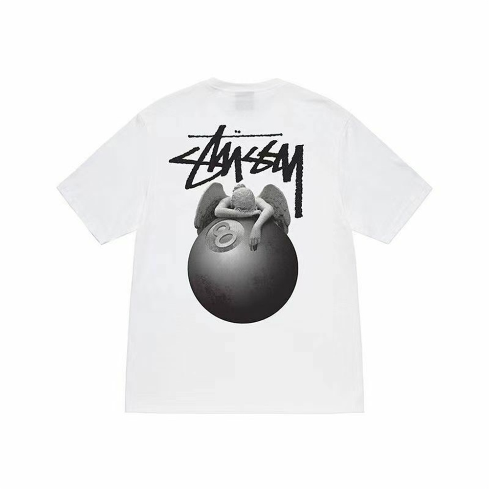 angels black eight ball short sleeve tee 3 colors