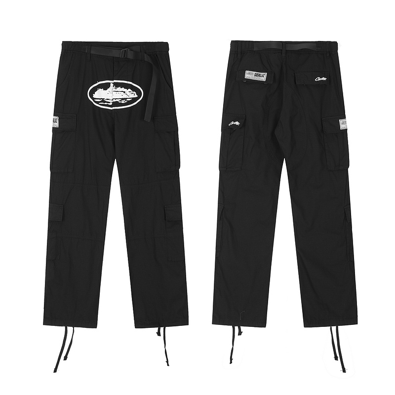 corteiz classic logo working pants cargos