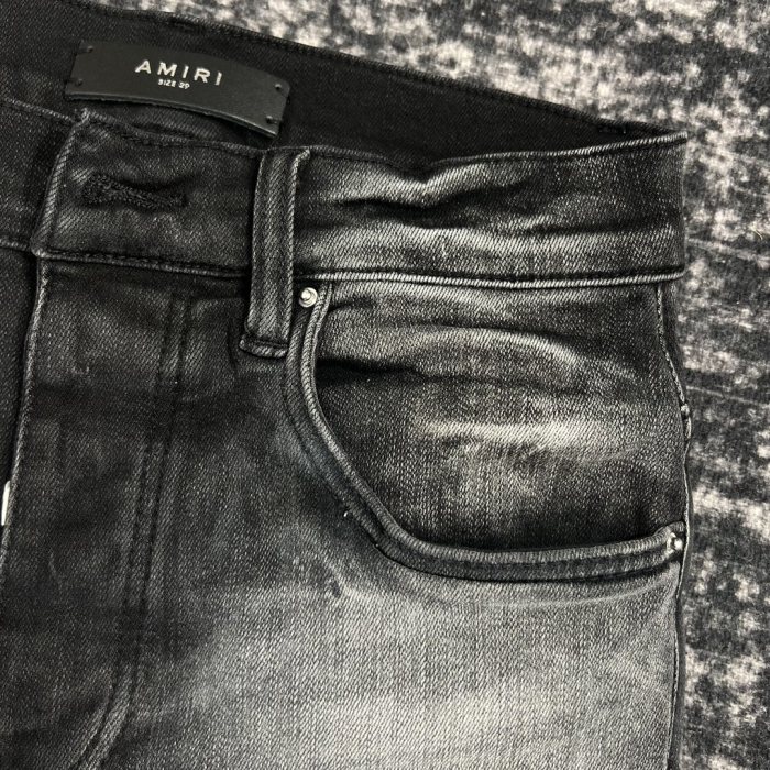 1:1 quality version Gradient Ripple Jeans
