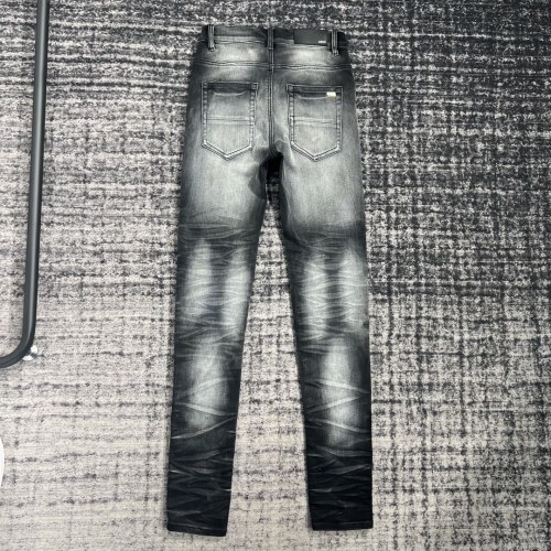 1:1 quality version Gradient Ripple Jeans