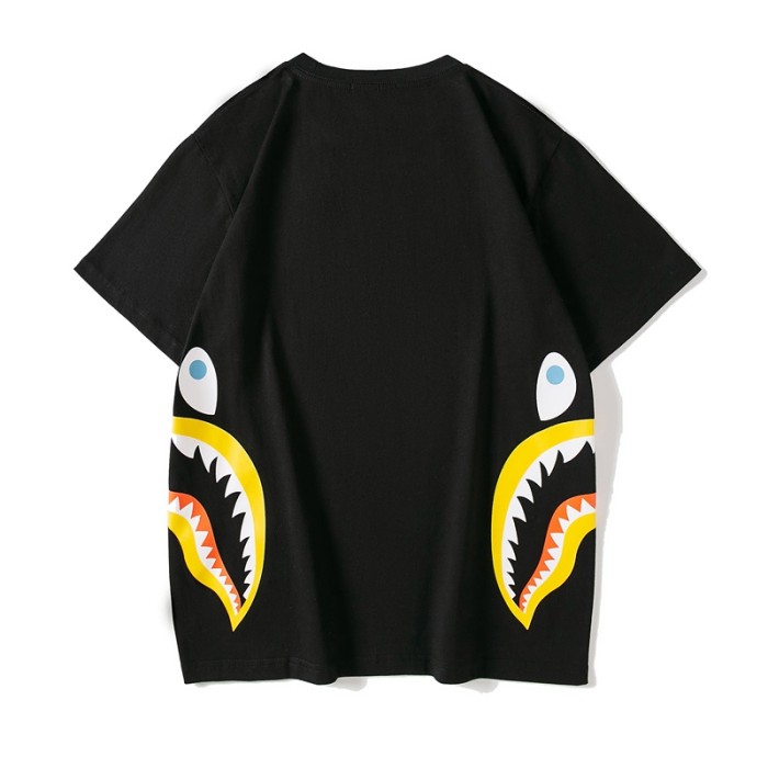 Head Side Teeth Flame Camouflage T-Shirt 4 Colors