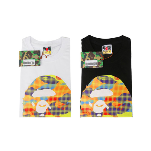 Mesh Color Camouflage Print tee 2 Colors