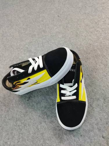 [Buy More Save More] Flame White Trim Low cut board shoes