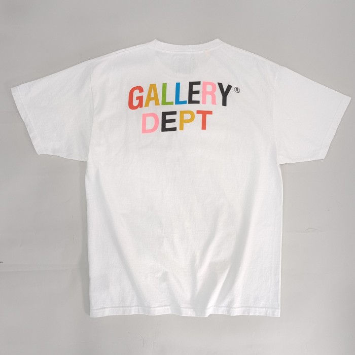 1:1 quality version Four Color Letter Print tee