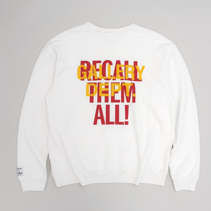 1:1 quality version Claw Print Crew Neck Sweatshirt
