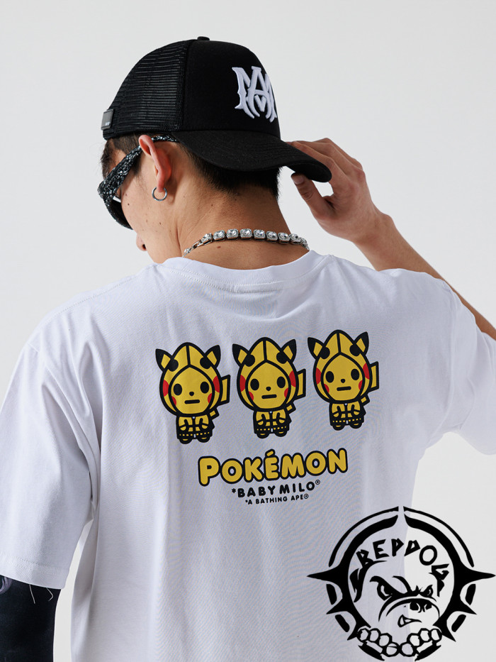 [buy more save more] Pikachu co-branded tee 2 colors