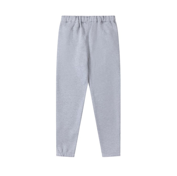 Blue White Gray Towel Embroidered Relaxed Sweatpants 2 colors