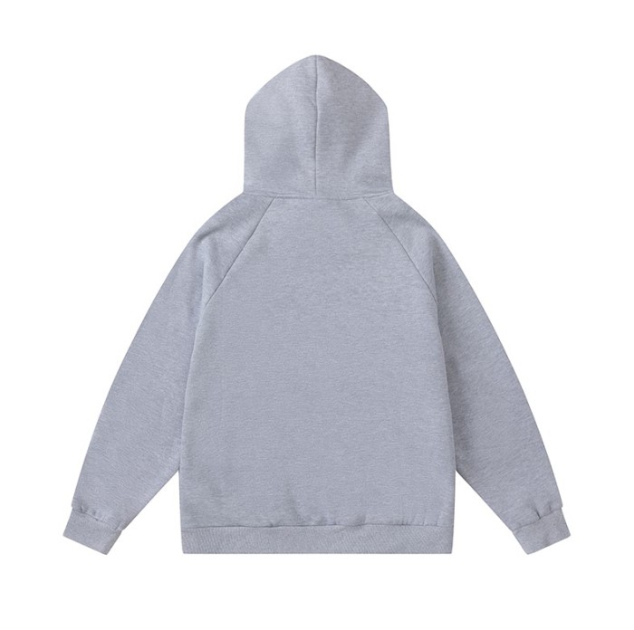 Towel Embroidered Blue White Gray Hoodie 2 colors
