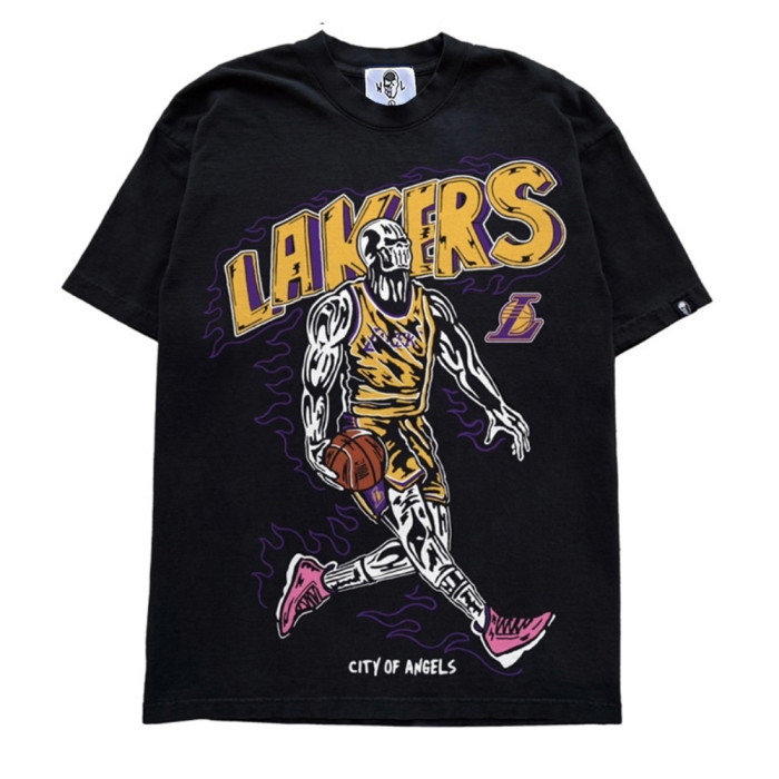 Co-branded Basketball Team Loose T-Shirt 49 colors