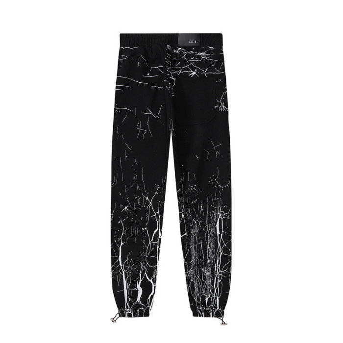 Dry Cracked Printed Pants 2 colors
