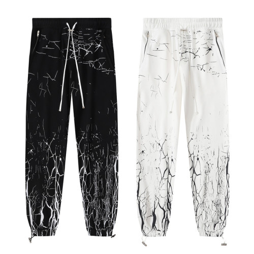 Dry Cracked Printed Pants 2 colors