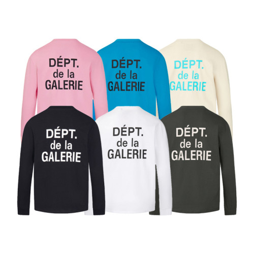 Monogrammed Round Neck Long Sleeve 6 Colors