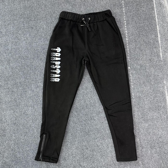 1:1 quality version Gradient Reflective Letter Embroidered Sweatpants 5 colors