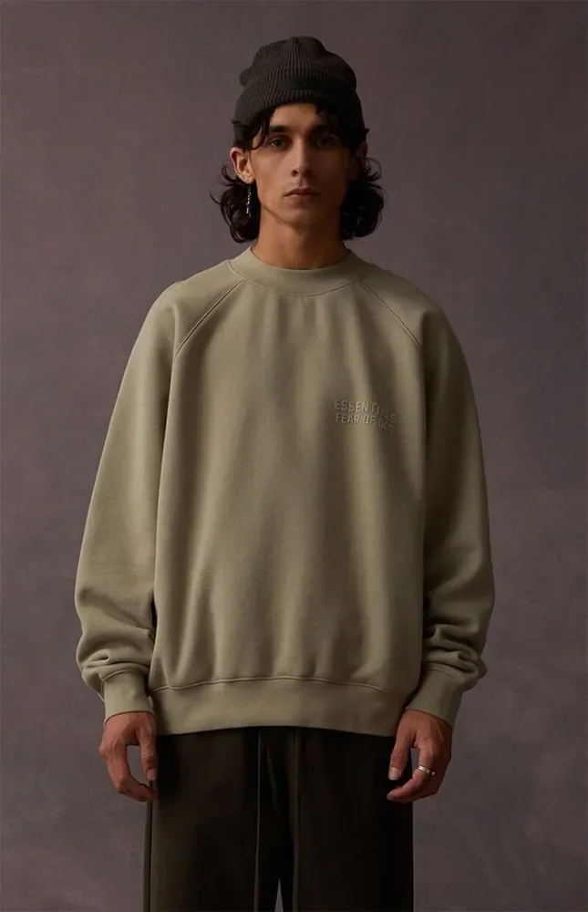 1:1 quality version Flocked 3d Letter Pullover Sweatshirt 6 colors